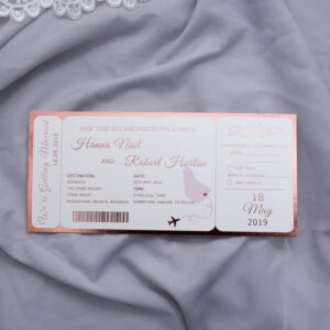 Faire-part Billet d'avion WTI0001